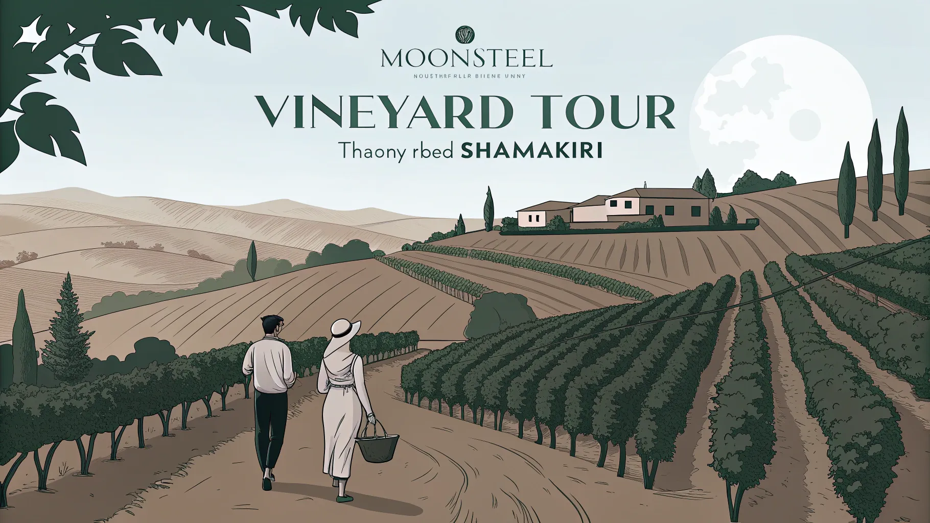 Üzüm bağlarında gəzinti